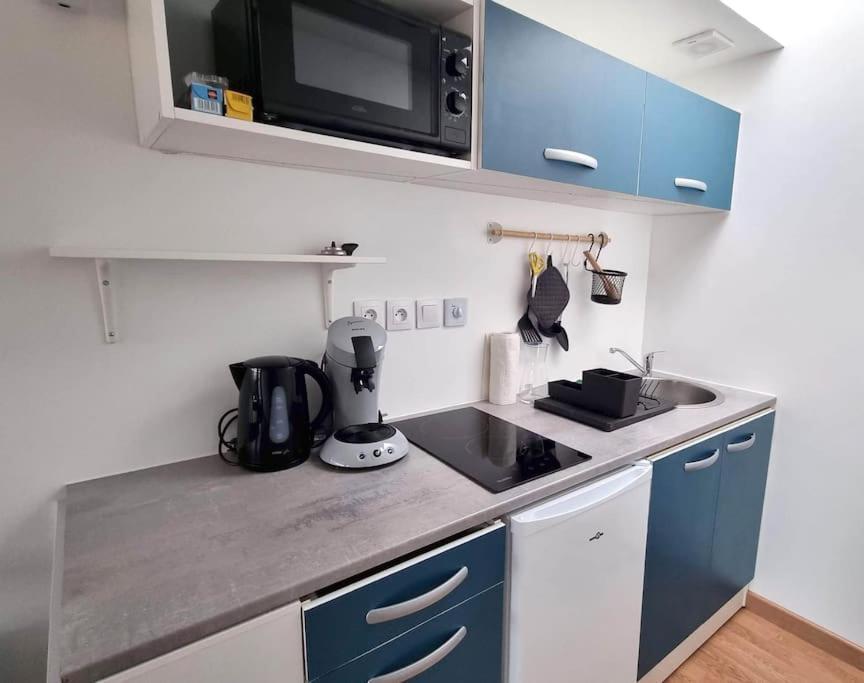 Studio En Rez De Jardin Avec Terrasse Privee - Le Petit Chateau Avesnois - Tv - Wifi - Logement Complet Avesnes-sur-Helpe Exterior photo